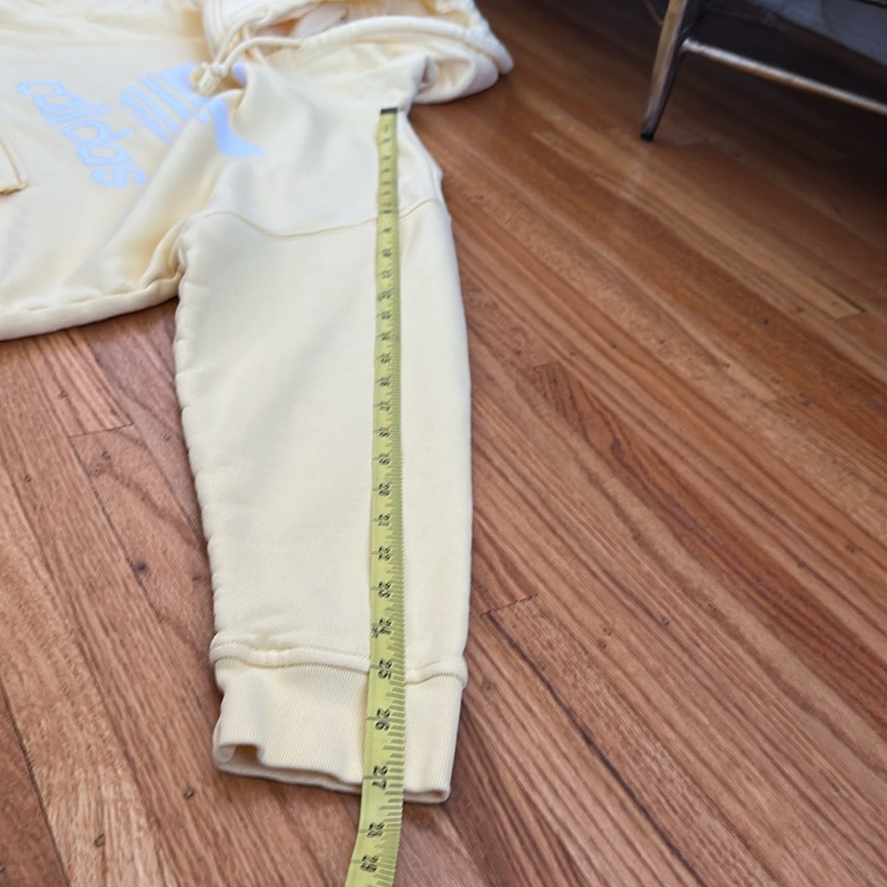 Adidas Womens Yellow Hoodie Small - Picture 5 of 5